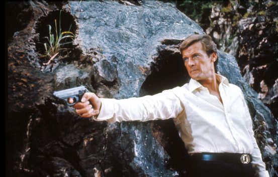 Roger Moore as 007