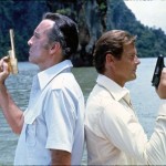 Roger Moore and Christopher Lee Duel